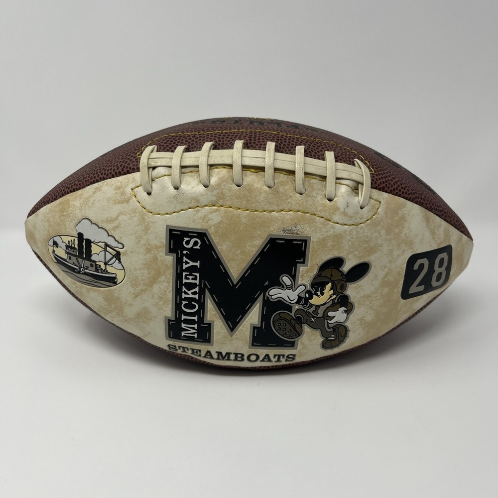 Disneyland Resort All-Century Football. Pluto Mad-Dogs, Mickey's Steamboats.